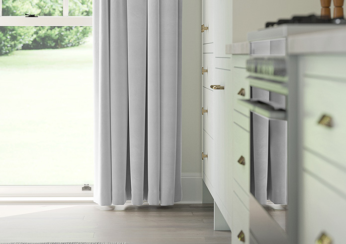 Ultra Luxe Velvet, Cloud - Made to Measure Curtains - Image 5
